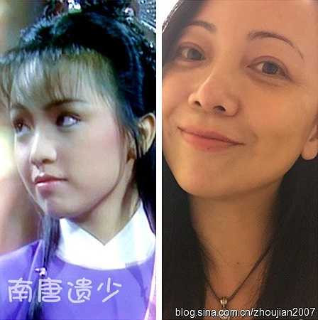 Đặng Tụy Văn vai Chu Chỉ Nhược trong Ỷ thiên đồ long ký 1986. Không còn nét ngây thơ ngày nào, giờ cô là diễn viên thực lực và chỉ chuyên đóng vai… các bà mẹ. 