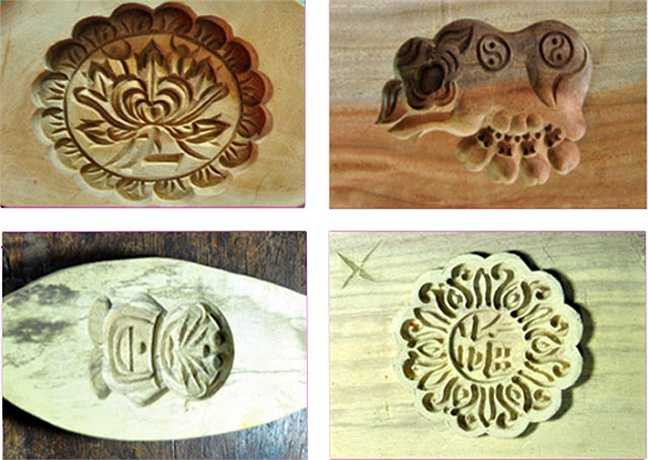 Bên cạnh những mẫu khuôn truyền thống, ông Quang không ngừng tạo ra mẫu mới để thu hút khách hàng.