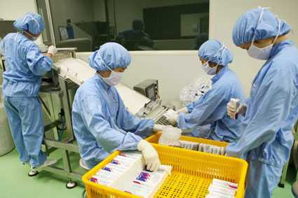 Sản xuất thuốc trong nước hiện nay mới đáp ứng được gần 50% nhu cầu sử dụng. Ảnh: Trung Kiên