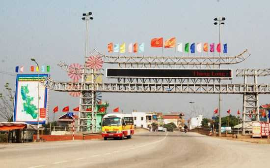 Cổng chào huyện Mỹ Đức