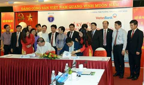 VietinBank TP. Hà Nội ký kết hợp tác với Bệnh viện Phụ sản Trung ương VietinBank TP. Hà Nội ký kết hợp tác với Bệnh viện Phụ sản Trung ương