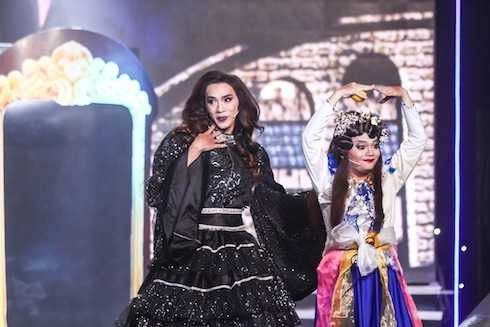 Thuận Nguyễn có màn giả gái gây ấn tượng.