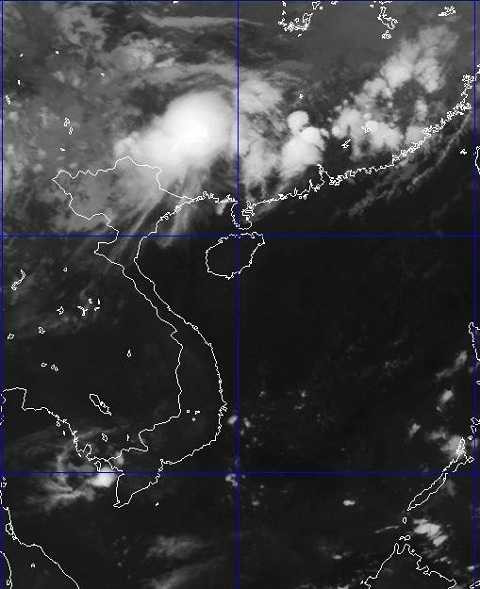 Khối không khí lạnh chuẩn bị đổ bộ vào nước ta. Khối không khí lạnh chuẩn bị đổ bộ vào nước ta.