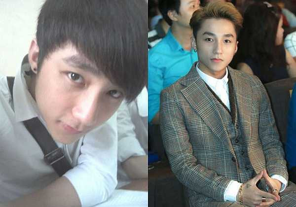 Bức ảnh thời đi học của Sơn Tùng MTP từng gây sốt cộng đồng mạng.