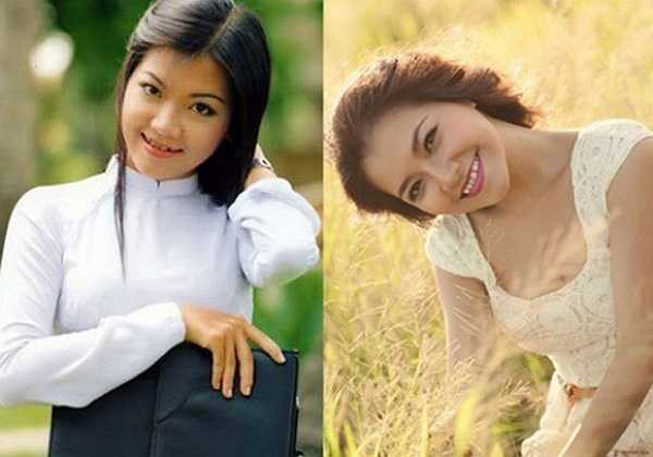 Nữ ca sĩ Thanh Ngọc có vẻ đẹp nữ tính, dịu dàng và đặc biệt xinh đẹp trong tà áo dài.