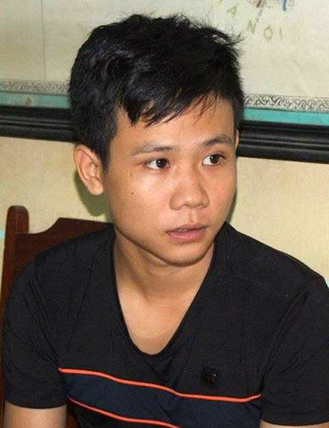 Đối tượng Dương Nghĩa Hậu tại cơ quan điều tra Đối tượng Dương Nghĩa Hậu tại cơ quan điều tra