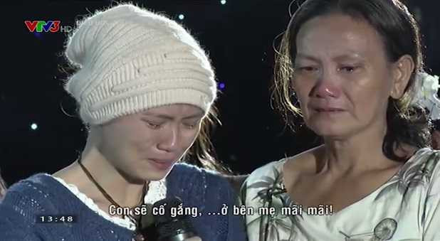 Hình ảnh của Ngọc Nữ trong chương trình "Điều ước thứ 7"