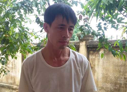 Nguyễn Như Minh lúc bị bắt. Ảnh: Cảnh sát cung cấp.