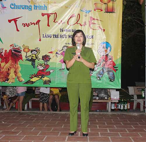 Sinh viên Cảnh sát mang Trung thu đến với trẻ em thiệt thòi