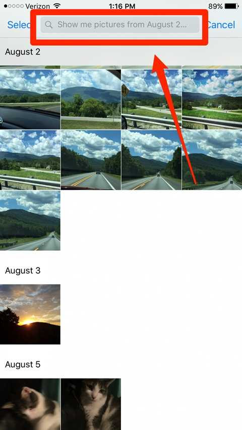 Siri cũng đã có khả năng tìm kiếm hình ảnh trong Photos sắp xếp theo thời gian và lọc ra chính xác ngày mà bạn cần