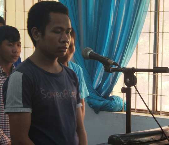 Bị cáo Y Quốc Niê tại phiên tòa sơ thẩm