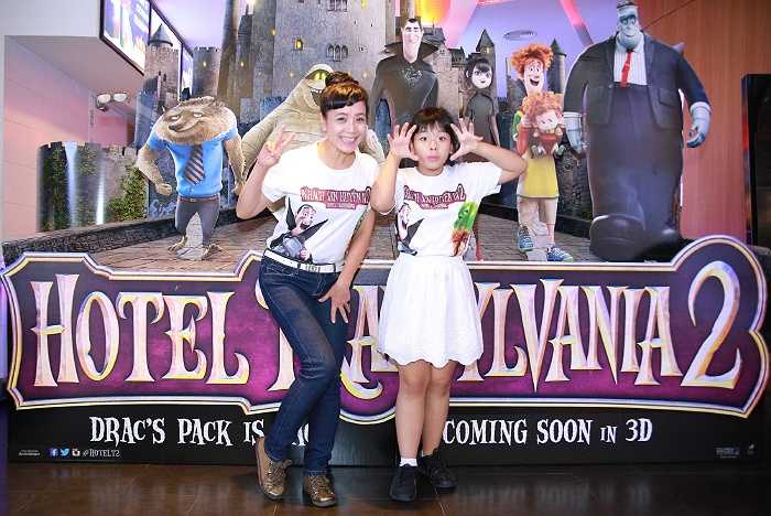 Buổi ra mắt phim Hotel Transylvania - Khách sạn huyền bí đã diễn ra ở cả Hà Nội và TP HCM. 