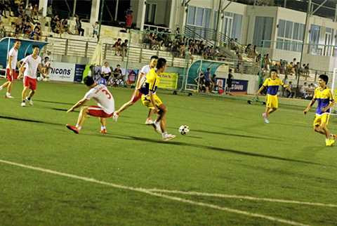 Sở VH-TT và DL Đà Nẵng, Họp báo và Lễ bốc thăm, giải bóng đá Tuyên Sơn Foundation Cup 2015, bóng đá phong trào, bóng đá 7 người