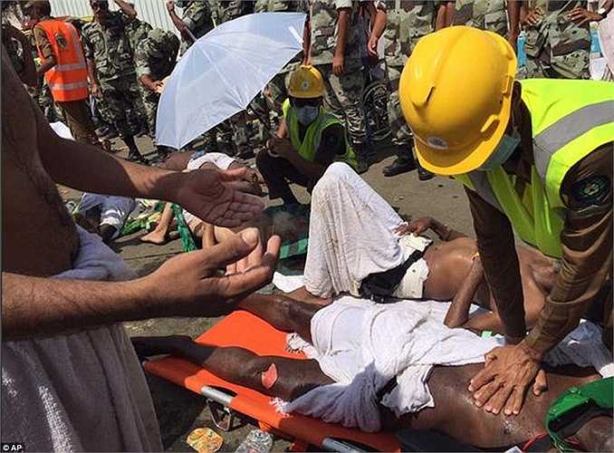160.000 chiếc lều được dựng lên ở thung lũng Mina, gần thánh địa Mecca trong thời gian diễn ra lễ hành hương