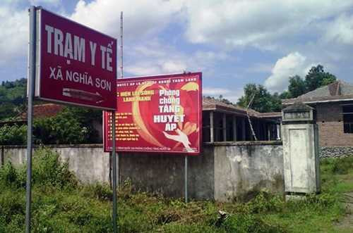 Trạm y tế xã Nghĩa Sơn. Ảnh: Tiến Thành. Trạm y tế xã Nghĩa Sơn. Ảnh: Tiến Thành.