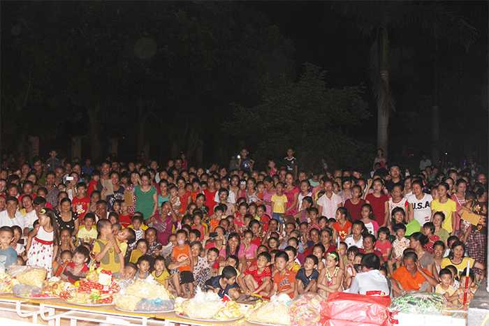 Hội đồng hương Bắc Giang, học viện Cảnh sát mang trung thu đến với trẻ em