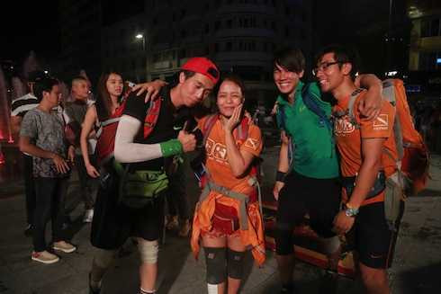 Đội Xanh kém may mắn giành ngôi Á quân.