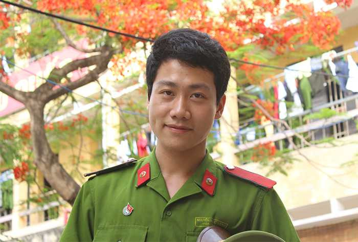 Thủ khoa trường Phòng cháy có thành tích đáng ngưỡng mộ