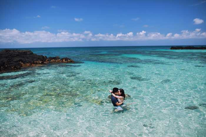 Bộ ảnh cưới đẹp lung linh của cặp đôi Hà Thành trên đảo Lý Sơn