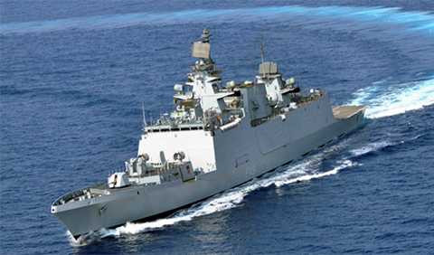 Tàu hộ vệ đa nhiệm tàng hình, hiện đại nhất Ấn Độ, sắp thăm Đà Nẵng, INS SAHYADRI, Hải quân Ấn Độ, thủy thủ đoàn