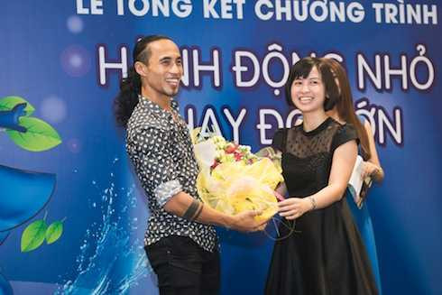 Đại sứ nước Phạm Anh Khoa luôn đồng hành cùng chương trình từ những ngày đầu.