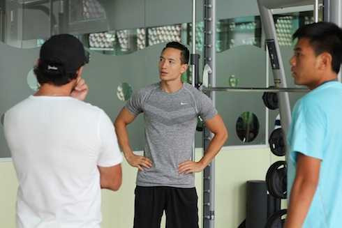 Lý Hoàng Nam sẽ có một chế độ tập luyện khoa học để tăng sự linh động, dẻo dai khi thi đấu.