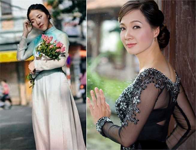 Phạm Lam Khê - con gái của NSND Lê Khanh sở hữu một vẻ đẹp lạ rất ấn tượng.