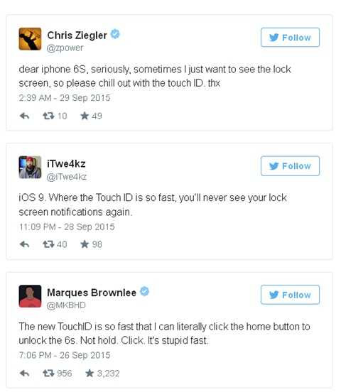 Những lời phàn nàn của người dùng về cảm biến vân tay của iPhone mới trên mạng xã hội