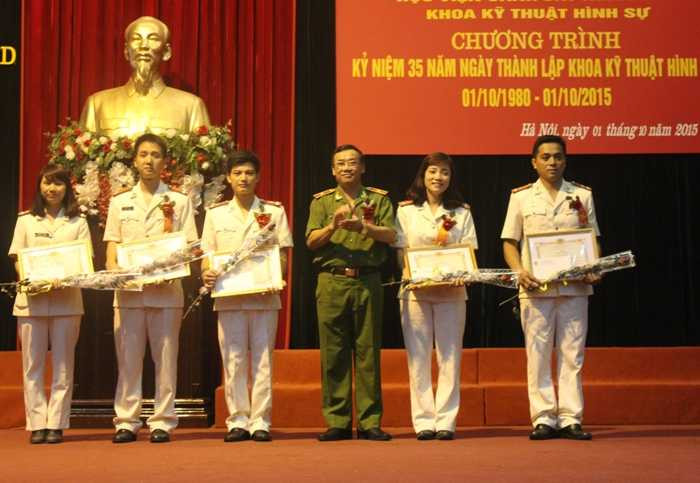 35 năm đào tạo nghiệp vụ kỹ thuật hình sự