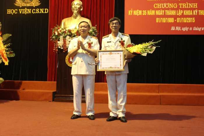 35 năm đào tạo nghiệp vụ kỹ thuật hình sự