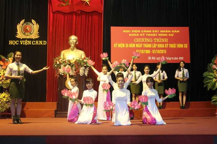 35 năm đào tạo nghiệp vụ kỹ thuật hình sự