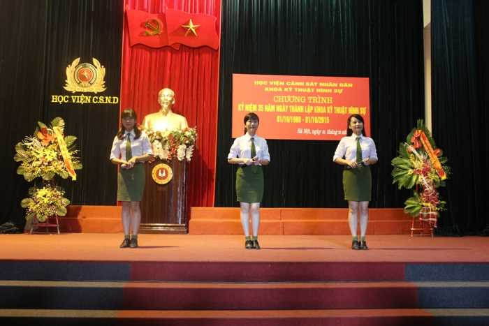 35 năm đào tạo nghiệp vụ kỹ thuật hình sự