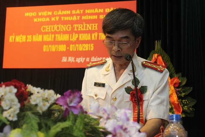 35 năm đào tạo nghiệp vụ kỹ thuật hình sự