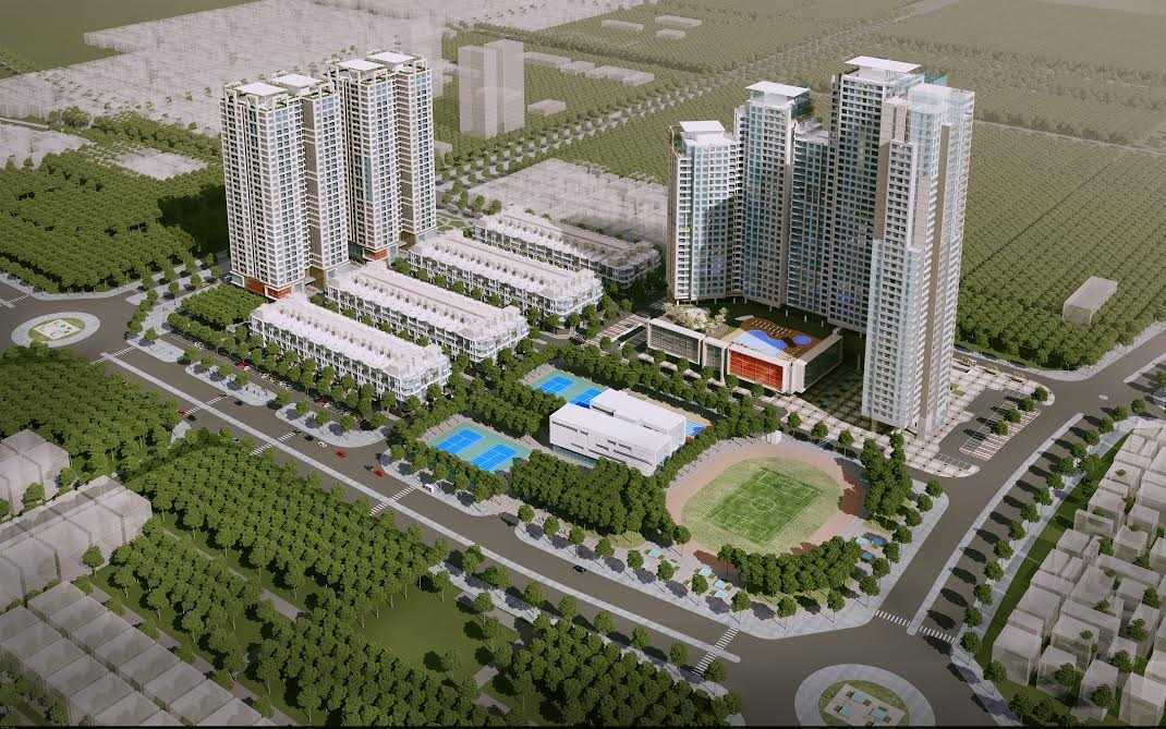 Phối cảnh siêu dự án Mon City