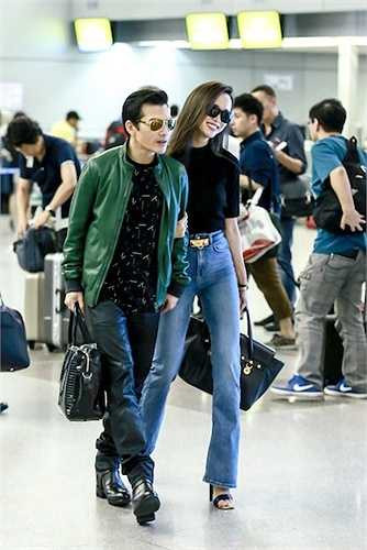 Vũ Ngọc Anh và Trần Bảo Sơn tỏ ra vô cùng thân thiết.