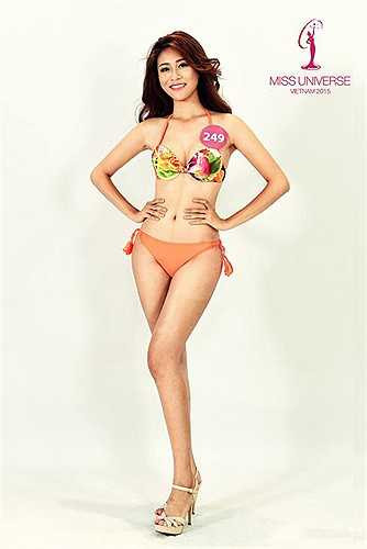 Cô gái Hà Nội Mai Yến My có gương mặt không quá thu hút nhưng lại có chỉ số hình thể khá tốt. Cô cao 1m73 với số đo 3 vòng: 85-64,5-94.