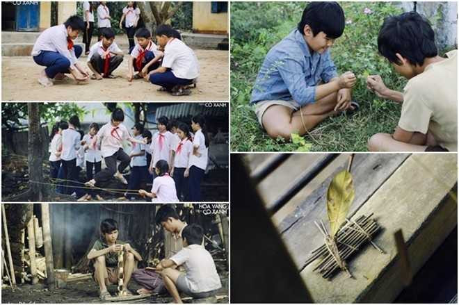 Tôi tìm thấy hoa vàng trên cỏ xanh