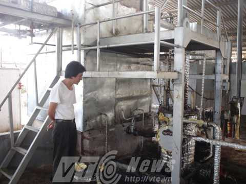 Hệ thống máy biến rác thải thành chất đốt cực kỳ phức tạp Hệ thống máy biến rác thải thành chất đốt cực kỳ phức tạp