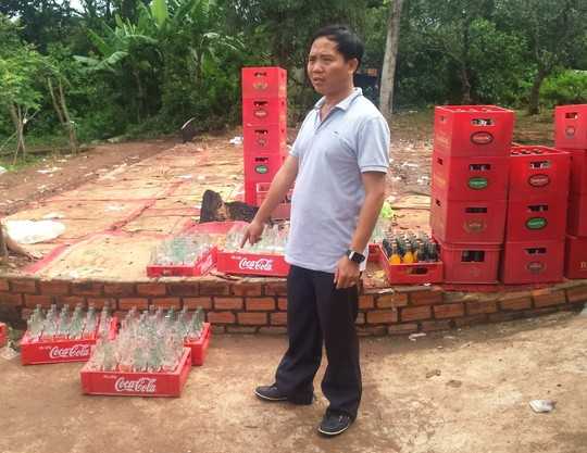 Vị trí anh Quý bị điện giật chết