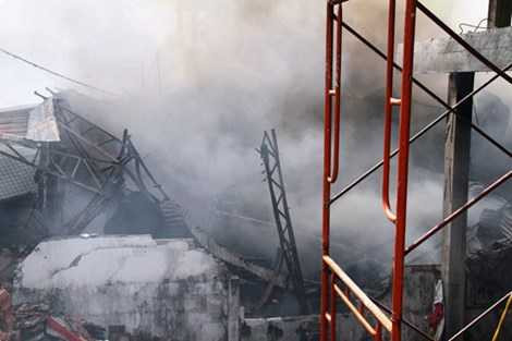 Hiện trường vụ cháy