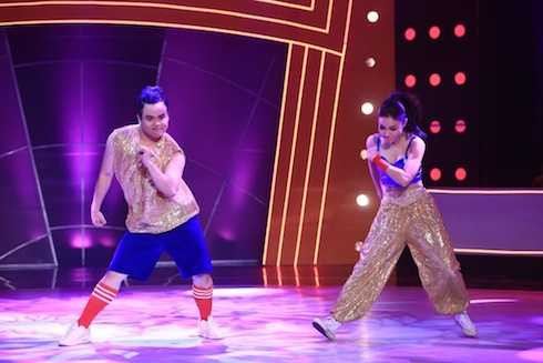 Anh Quang và Thuỳ Vân nhảy trên nền nhạc 'Hey Mama'. Đàm Vĩnh Hưng nhận xét: 'Em thấy em vô cùng tự tin và em đã nhảy như ngày mai không còn được nhảy. Chúc mừng hai em !'. Cặp đôi có tổng điểm: 12 điểm. 
