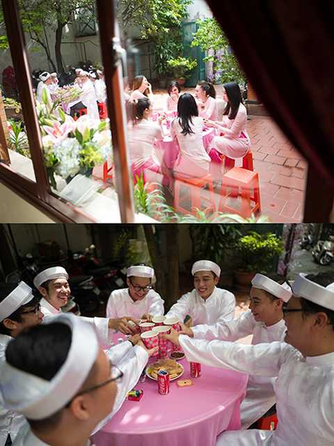 Những niềm vui và tiếng cười rộn rã...