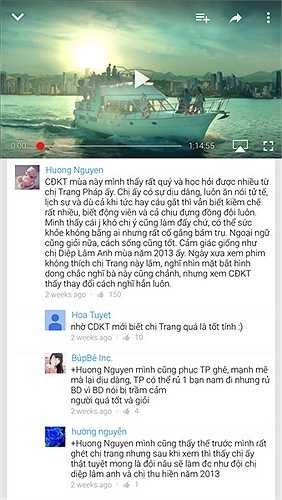 Giọng nói có lẽ cũng là điều gây thiện cảm từ Trang Pháp. Nếu theo dõi chương trình từ đầu, không khó để phát hiện ra khi Trang Pháp buồn, vui, nói chuyện, cười đùa hay cãi nhau thì cũng chỉ có… 1 tông giọng. 