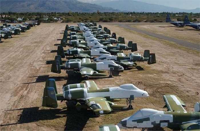 Hàng loạt cường kích 'Thần sấm' A-10 đã cũ