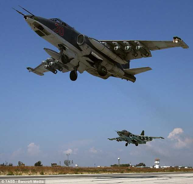 Chiến cơ Nga làm nhiệm vụ không kích IS ở Syria