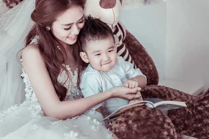 Con trai là động lực lớn vô bờ giúp cô vững vàng hơn trong cuộc sống sau sóng gió ly hôn