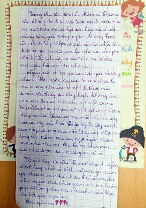 Bài viết của bé Đăng Bài viết của bé Đăng