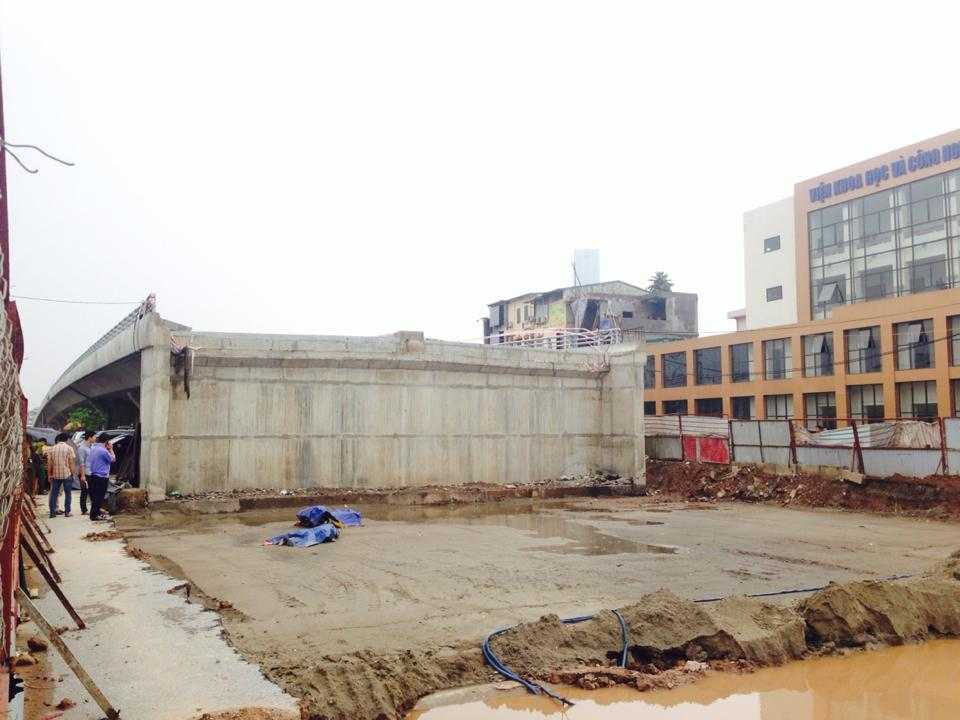 Hiện trường phát hiện thi thể người đàn ông