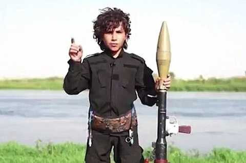 Chiến binh nhí IS trong video Chiến binh nhí IS trong video