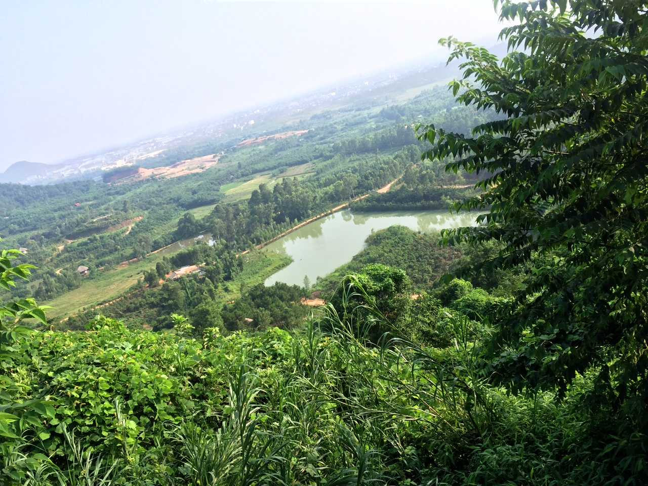 Vùng đất được công ty Phúc Sơn dự định làm công viên nghĩa trang Thiên An Viên